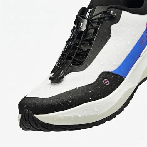 MUDDY VIBE Si-14 Men's Walking Shoes, Lightweight with Arch Support for Long Distance, Breathable Mesh Non Slip Rubber Outsole view 6