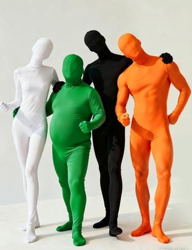 Full Body Suit for Men, Halloween Costume, Spandex Zentai for Unisex Adult view 5