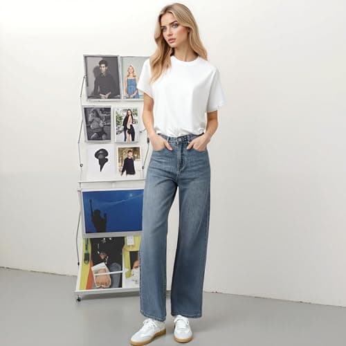 JENN ARDOR Womens Retro Fashion Sneakers Casual Walking Shoes Classic Non-Slip Comfort Dress Skate Shoes view 4