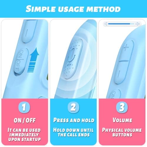 Video Walkie Talkies for Kids, 2 Pack Rechargeable Long Range Video Kids Walkies Talkies with Voice Changer, Outdoor Camping Hiking Indoor Play Toys Birthday for Boys and Girls Ages 3-12 view 6