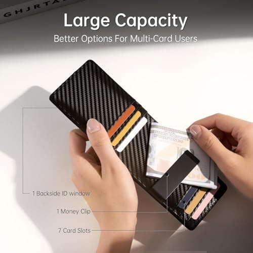 Gostwo Money Clip Wallets for Men Front Pocket Slim Card Wallet view 2