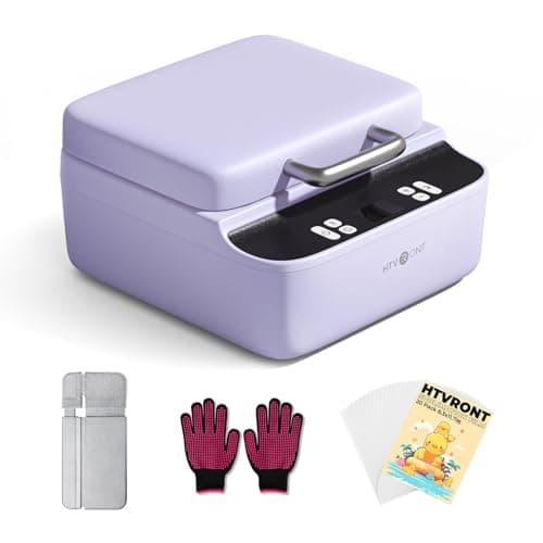 HTVRONT Phone Case Heat Press Machine Compatible with iPhone | Full-Wrap Bubble-Free: Precise Digital Temperature Control with 15-Minute Auto Safety Power-off Function — image 1