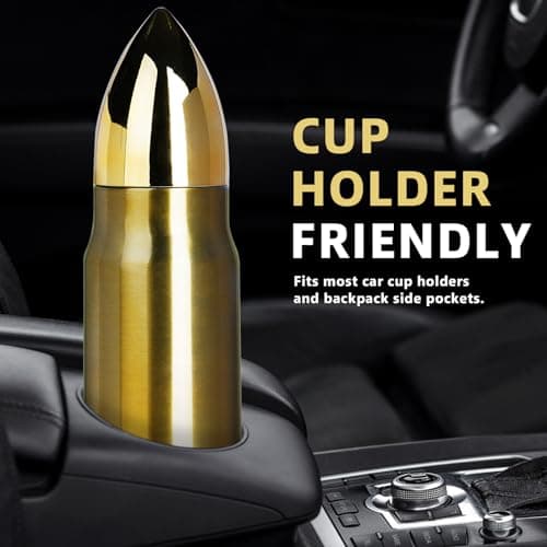 Funslive Birthday Gifts for Men - 34 oz Gold Tumbler Cup - Fishing Hunting Camping Mens Gift Ideas - Gifts for Men Who Have Everything - Dad Men Husband Him - Mens Easter Stocking Stuffers 2026 view 6