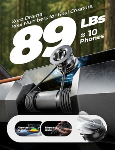 LISEN for Magsafe Car Mount, Magnetic Phone Holders for Your Car, Car Phone Holder Magnetic, Car Accessories for Women Men Ford Jeep Truck BMW, Gifts for iPhone 17 Pro Max 16 15 14 13 12 view 2