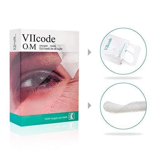 VIIcode O2M Oxygen Eye Mask for Wrinkles Dark Circles Puffy Eyes Relieve Tired Eyes 6 Pads/Box 3 Boxes for a Course of Treatment view 2