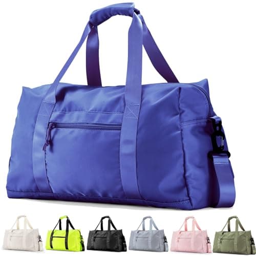 Travel Duffle Bag,Sport Gym Bag for Men And Women with Wet Pocket,Weekender Bag Carry On Tote Bags for Airplane — image 1