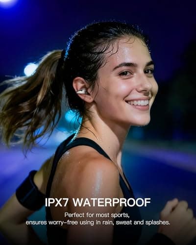 EEXXYZ Ultra Open Ear Earbuds 2026 AI Translation Earbuds Real Time Clip on Earbuds Wireless Bluetooth Audifonos Traductores Inglés Español 50H Playtime Bone Conduction Headphones for Meeting Learning view 7