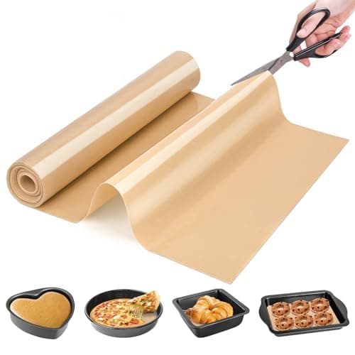 Silicone Baking Mat Roll - Best German Silicone - Heat Resistant Baking Macaron Bread Mat, Non-stick Pastry Mat, Reusable Dough Rolling Mat, Non Slip Countertop Protector Mat, Counter Mat, Oven Mat view 1