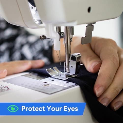 Sewing Machine Light, Dimmable Sewing Light Strip with Touch Dimmer, Adhesive LED Strip Light for Sewing Machine, Daylight White, 78” Power Cord, and Clips Included view 5