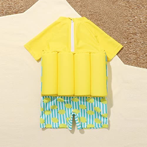 Toddler Float Swimsuit One Piece Beach Sport Summer Swimwear Hawaiian Floral Bathing Suit for Girls Boys view 4