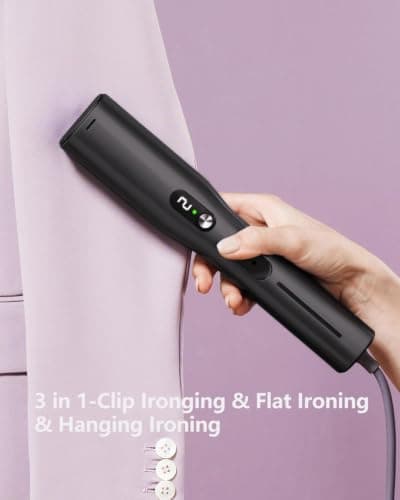 nesmar G4 Pro Clip Travel Steamer for Clothes,110-240V Portable Steamer view 4