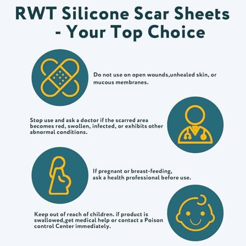 Silicone Scar Tape - 60" x 1.6" Roll - 1.5M, Scar Treatment for Improves Surgical, Keloid, Hypertrophic Scars - Medical Grade Reusable Silicone Scar Sheets view 7