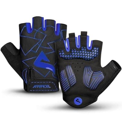 ATERCEL Cycling Gloves, Bike Gloves for Men Women, Bicycle Glove for Cycling, Workout, Gym, Training, Weight Lifting Outdoor, Mountain Bike, and Riding