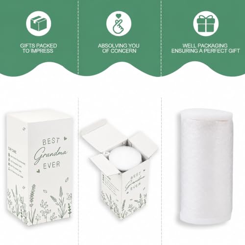 Grandma Birthday Gifts for Grandmother Coffee Glass Cup Tumbler view 6