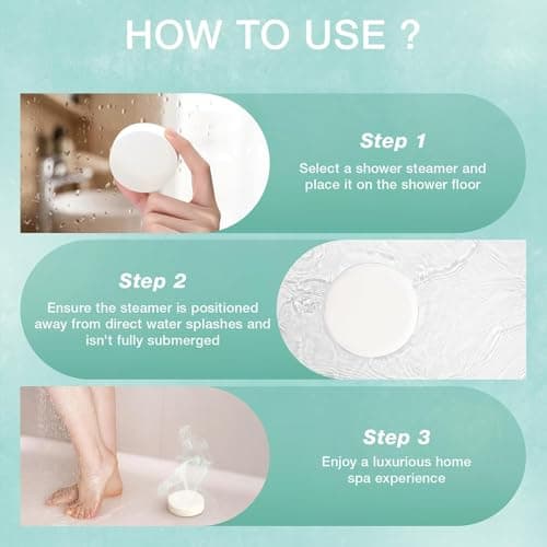 Shower Steamers Aromatherapy -18 Pack Eucalyptus Mint Shower Steamer, Eucalyptus for Shower, Mothers Day Gifts for Mom Wife Grandma, Self Care Birthday Gifts for Women - Stress Relief Relaxation view 6