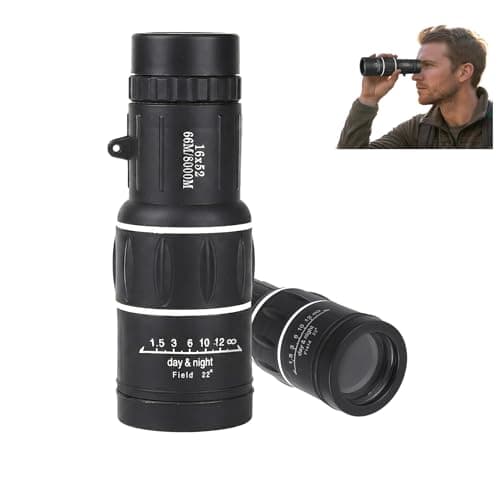 16X52 Monocular for Adults High Power BAK4 Prism Bird Watching — image 1