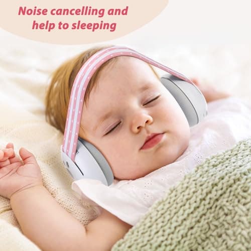 Laudexua Baby Ear Protection, Noise Cancelling Headphones for Babies and Toddlers Up to 36 Months view 2