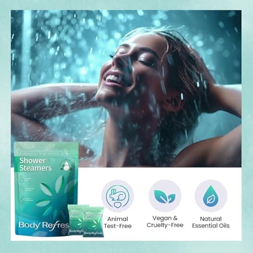 Shower Steamers Aromatherapy -18 Pack Eucalyptus Mint Shower Steamer, Eucalyptus for Shower, Mothers Day Gifts for Mom Wife Grandma, Self Care Birthday Gifts for Women - Stress Relief Relaxation view 3