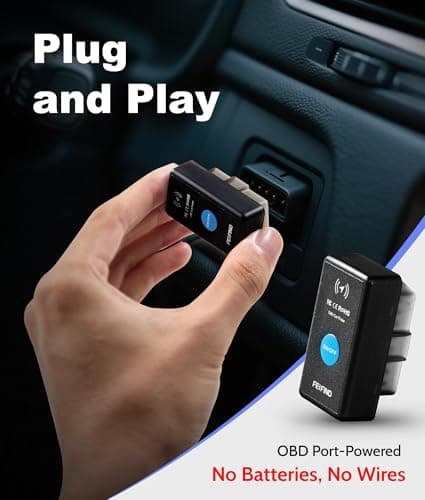 OBD2 GPS Tracker for Vehicles Work with Apple Find My(iOS Only) Plug & Play view 2