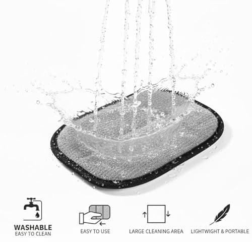 NOTYETING Pet Hair Removal Glove for Dogs and Cats - Upgraded Electrostatic & Reusable 1-Pack, Magic Brush Tool for Laundry, Furniture, Couch, Carpet and Car Seat view 6