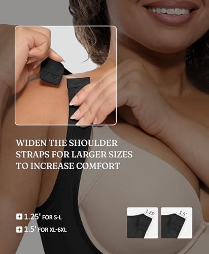 FeelinGirl Fajas Colombianas Moldeadoras Butt Lifting Shapewear Tummy Control Postpartum Faja Body Shaper with Zipper Crotch view 6