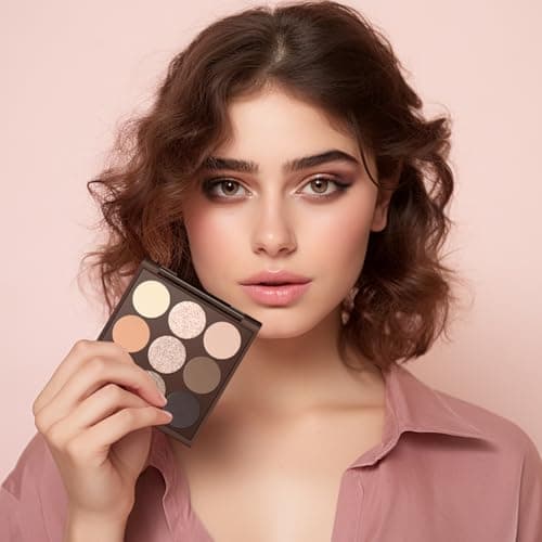 Neutral Eyeshadow Palette, Nude Matte Eye Shadow Palettes view 6