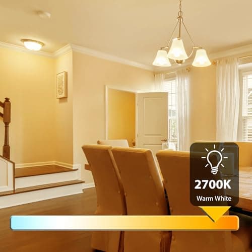 DAYBETTER 20 Pack A19 LED Light Bulbs, 60 Watt Equivalent LED Bulbs, Long Lifespan High Brightness 800LM Warm White 2700K, E26 Standard Base Light Bulbs for Home Bedroom Office, Non-Dimmable view 2