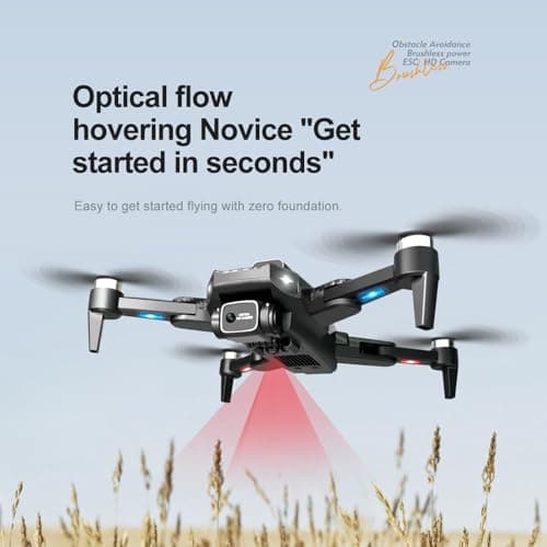 4K UHD GPS Drone (Equipped with dual cameras), Foldable Drone, small-scale Drone Control Quadcopter With Height Setting Function, Six-pass Gyroscope, Gesture Photo, Video Recording, Headless Mode, Emergency Stop, Trajectory Gravity Sensing, and Auto-photography for Adults and Teenager (60 minutes flight time- black) view 6
