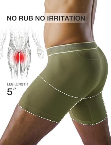 gagli Men's Underwear Breathable Boxer Briefs Athletic Moisture Wicking Comfortable Underwear ComfortFlexible Waistband view 5