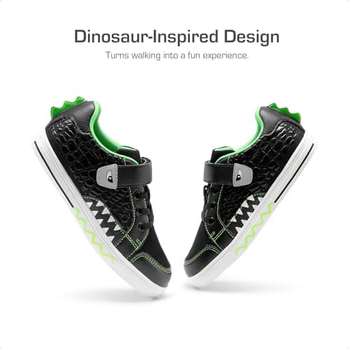 DREAM PAIRS Boys Sneakers Little Kids Toddler Shoes Storybook Causal Walking Shoes Non-Slip with Hook and Loop view 3