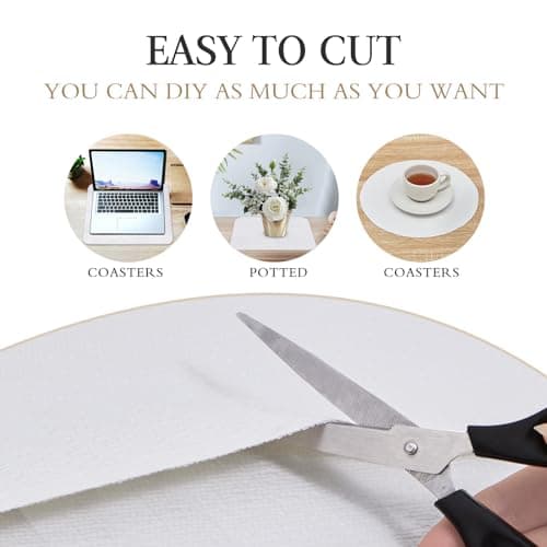 Beautysaid Shelf and Drawer Liner for Kitchen Cabinet, Non Adhesive Non Slip Shelf Paper Waterproof Washable Thickened for Dresser Pantry Shelve Bathroom Protector Liner(White,12 in x 10 FT) view 6