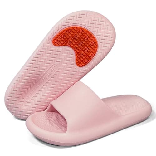 Maibloln Anti-Slip Shower Slippers Quick-Dry Comfortable House Sandals Lightweight Bathroom Shoes with Non-Slip Tread for Indoor Bathroom Dorm Pool Swimming Beach — image 1