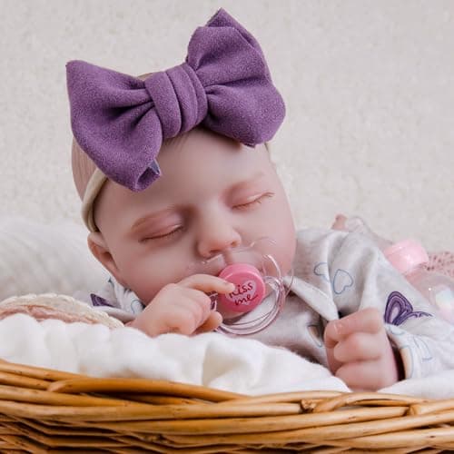 Milidool Reborn Baby Dolls, 20Inch Cute Soft Vinyl Realistic Newborn Baby Doll Poseable Lifelike Real Life Baby Dolls with Accessories for 3+ Year Old Girls Gifts, Pretend Play, Collection view 4