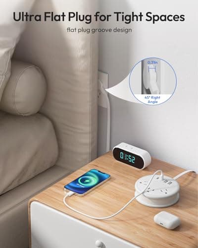 NTONPOWER Travel Power Strip, Travel Essentials, Cruise Essentials 2026 view 5