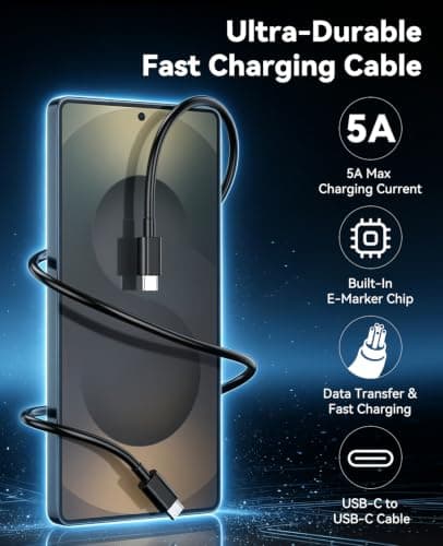 45W USB C Super Fast Samsung Charger 4 Pack with 6FT Type C Cable view 2