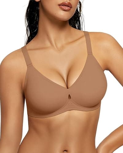 LetsJoli Wireless Bras for Women No Underwire Jelly Bras Seamless Push Up Full Coverage Bralettes Comfortable Everyday Bra view 1