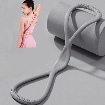 JYTIYUWA Resistance Bands with Handles,Figure 8 Resistance Band Elastic Fitness Bands Exercise Band for Home Yoga Gym Workout