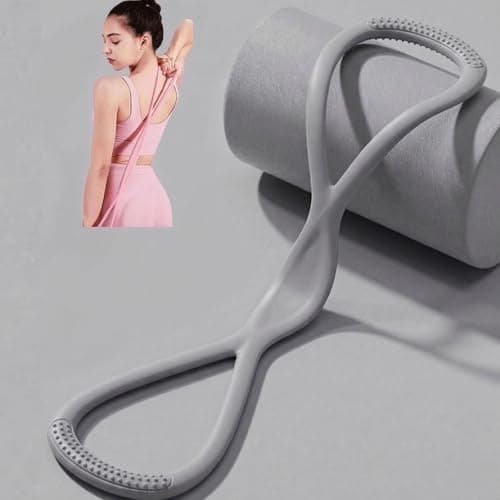 JYTIYUWA Resistance Bands with Handles,Figure 8 Resistance Band Elastic Fitness Bands Exercise Band for Home Yoga Gym Workout — image 1