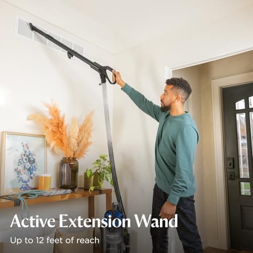 Bissell CleanView Swivel Vacuum with Triple Action Brush Roll, Swivel Steering, Extension Wand, Easy-Empty Dirt Tank, Multi-Cyclonic Suction System view 2