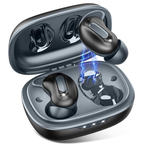 Mini ANC Sleep Earbuds, Wireless Ear Buds Headphones for Side Sleepers | Bluetooth 5.4 Deep Bass Stereo 48H Playtime Ear Buds, 4 ENC Noise Cancelling Mic for Side Sleepers uninterrupted night sleep — image 1
