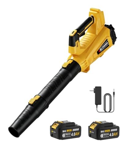 Leaf Blower Cordless, Powerful Blowers for Blowing Leaves, 6 Speed Modes — image 1