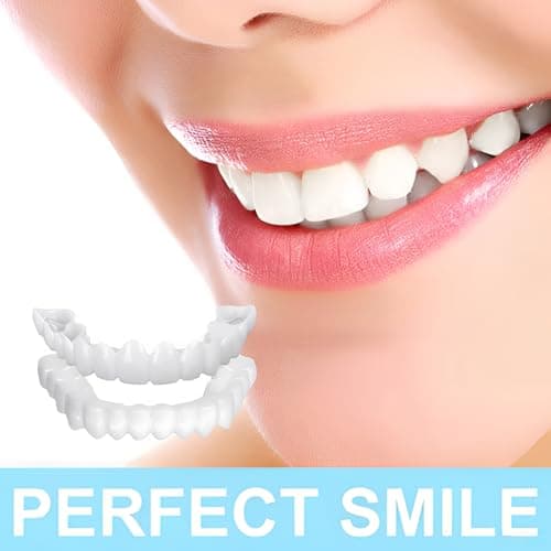 2 Pairs of Smile Supports Can Be Adjusted Freely Suitable for All Adults (Up and Down) and Smile Quickly and Confidently view 6