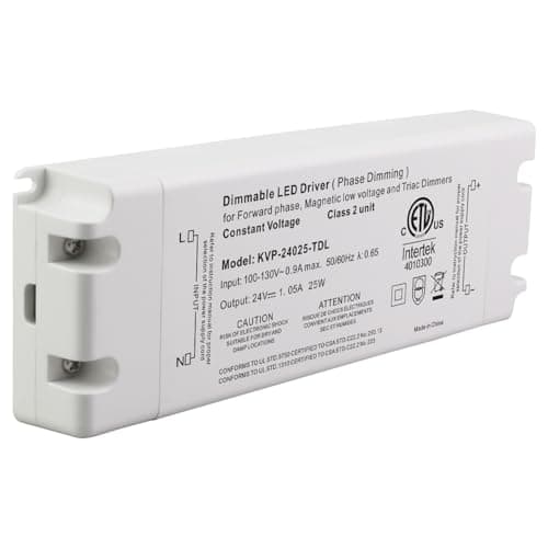 24V 25W Dimmable LED Driver, Power Supply for TRIAC Dimmer, AC to DC Transformer for LED Lighting — image 1