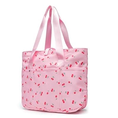 mcuvaec Corduroy Tote Bag for Women, Foldable Tote Bag With Zipper, Large Shoulder Bag, Purses and Handbags for Work Travel