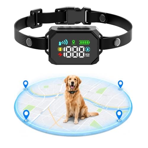 TTPet GPS Wireless Dog Fence System for Dogs 18+ lbs, 33–1999 Yard Range | Electric Dog Fence with 3 Training Modes Beep, Vibration & Shock, IPX7 Waterproof Collar, Smart Memory — image 1