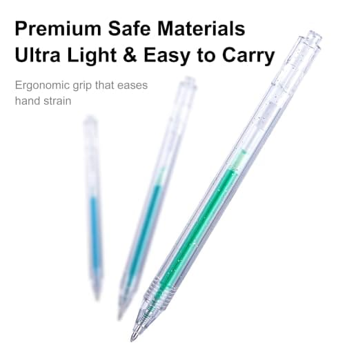 36 Colors Click Glitter Gel Pens for Coloring view 5