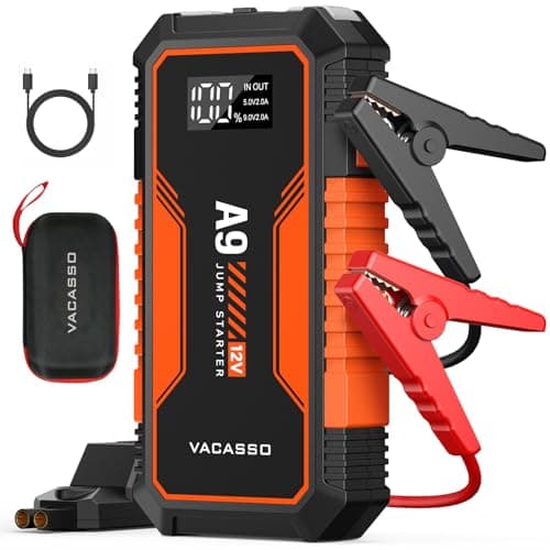 Jump Starter A9 12V 4000A UltraSafe Portable Jumper Starter Orange — image 1