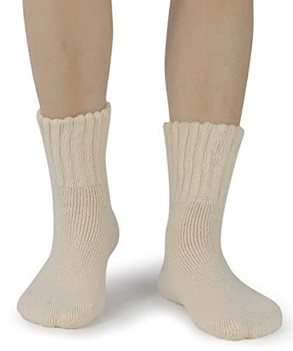 BenSorts Women's Winter Boots Socks Thick Warm Cozy Crew Socks Solid Color Gifts view 2