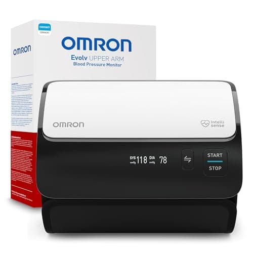 OMRON Evolv Wireless Blood Pressure Monitor for Home Use & Upper Arm Blood Pressure Cuff - #1 Doctor & Pharmacist Recommended Brand - Clinically Validated - Connect App