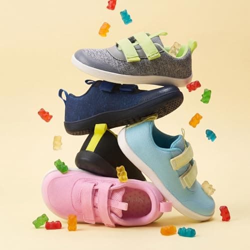 Stelle Toddler Wide Toe Box Barefoot Shoes Kids Sneakers for Boys Girls Zero Drop Minimalist Breathable Lightweight Non Slip Walking Running Shoes view 7